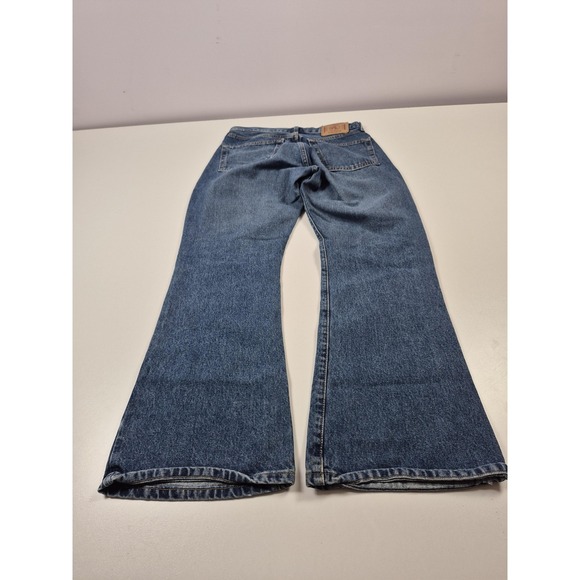 Vintage Abercrombie & Fitch Jeans Women's 8 Blue Y2K Bootcut USA 30x30 90s - Picture 8 of 14